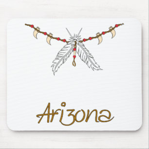 Tapis De Souris Collier en plume