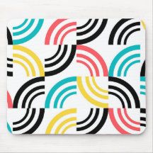 Coloré, moderne, amusant, joyeux graphisme géométr