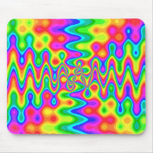 Coloré psychédélique Mousepad