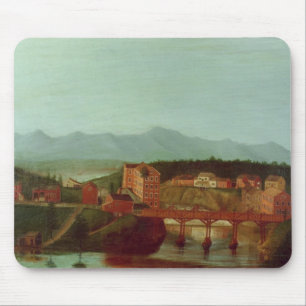 Tapis De Souris Columbiaville et crique de Stockport, près de