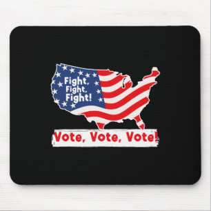 Tapis De Souris Combat Vote Pour Élection Présidentielle Trump
