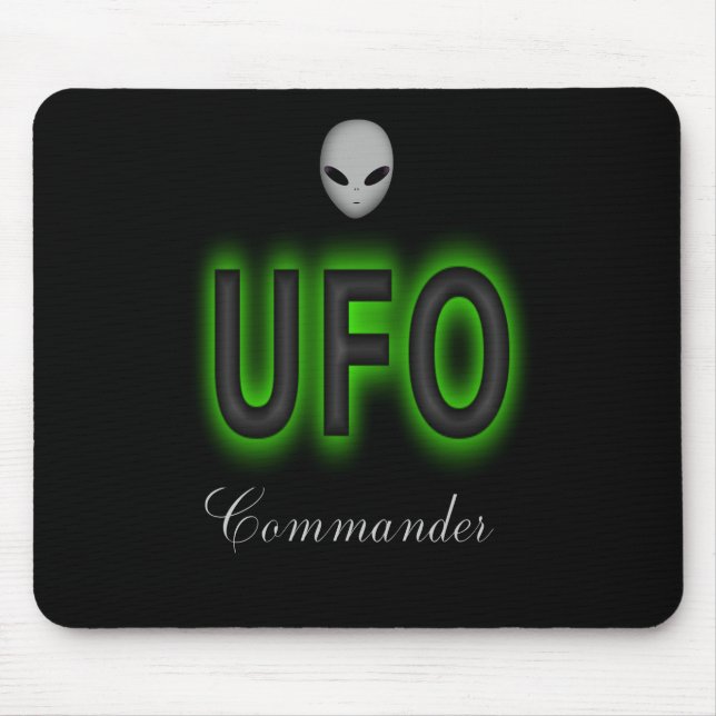 Tapis de souris Commandant UFO (Devant)