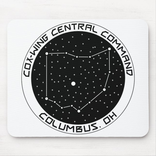 Tapis De Souris Commande centrale Mousepad de X-Aile centrale de (Devant)