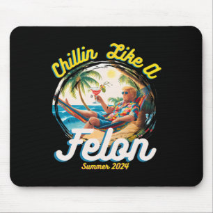 Tapis De Souris Comme A Felon Trump 2024 Hawaïen