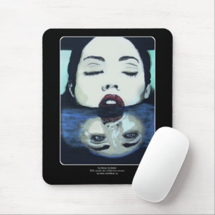 Tapis De Souris "Comme ci-dessus, So Below" Peinture sur un