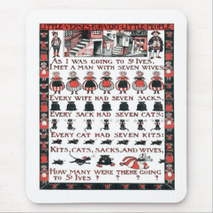 Tapis De Souris Comme j'allais à St Ives
