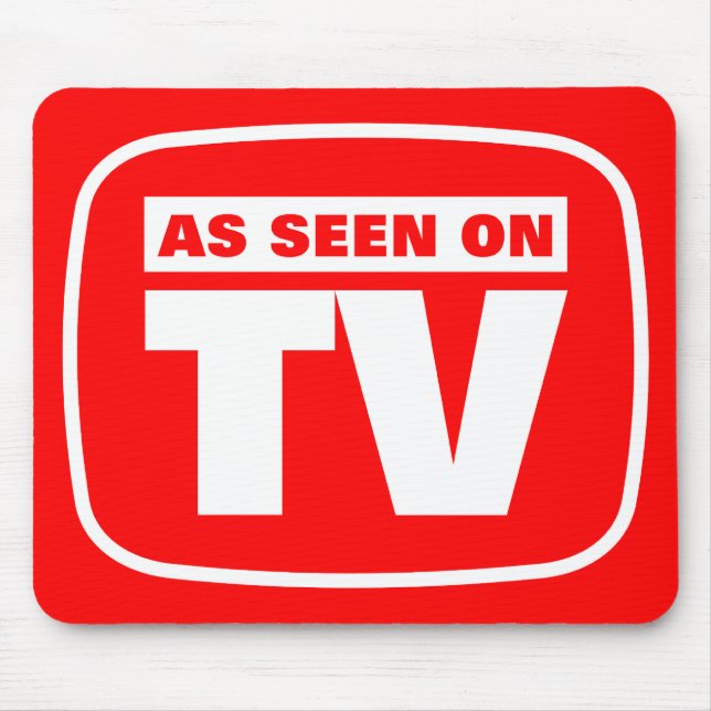 Tapis De Souris Comme vu à la TV (Devant)