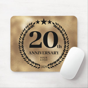 Tapis De Souris Commémoration du 20e anniversaire de Gold Business