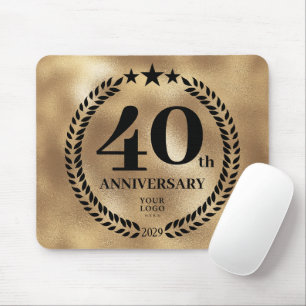 Tapis De Souris Commémoration du 40e anniversaire de Gold Business