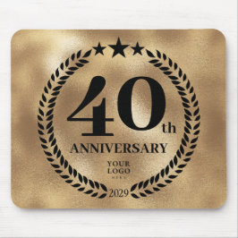 Tapis De Souris Commémoration du 40e anniversaire de Gold Business