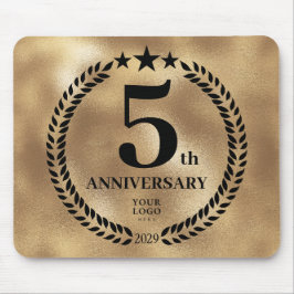 Tapis De Souris Commémoration du 5e anniversaire de Gold Business
