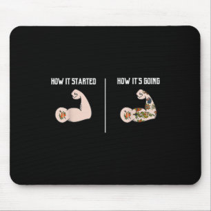Tapis De Souris Comment ça a commencé _ Amateurs de tatouage Chemi