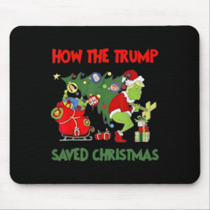Tapis De Souris Comment Trump a sauvé Noël Drôle Trump Christma