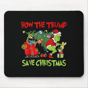 Tapis De Souris Comment Trump a sauvé Noël Drôle Trump Christma