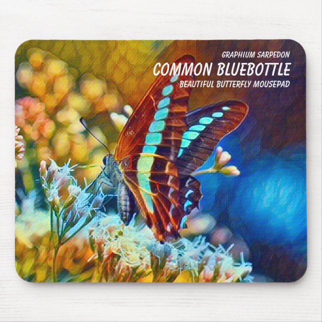 Tapis De Souris Common Bluebottle (Devant)