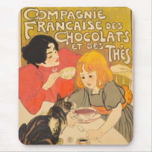 Tapis De Souris Compagnie Française des Chocolats et des Thés, Art