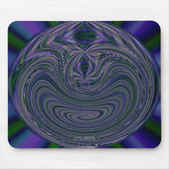 Tapis De Souris Complexe de Marblized (Devant)