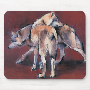 Tapis De Souris Composition 2001 en loup