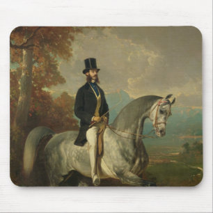 Tapis De Souris Compte Alfred De Montgomery 1850-60