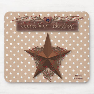 Tapis De Souris Compte Primitif Vos Bénédictions Mousepad