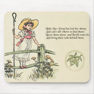 Tapis De Souris Comptine de Little Bo Peep