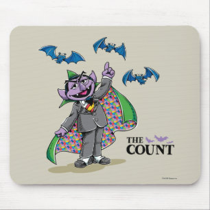 Tapis De Souris Comte von Count vintage