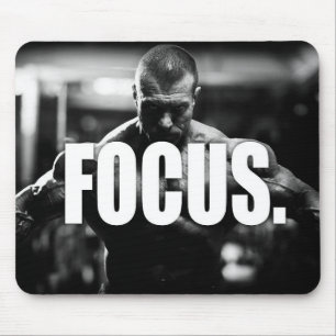 Tapis De Souris CONCENTRATION - Motivation "Body building"