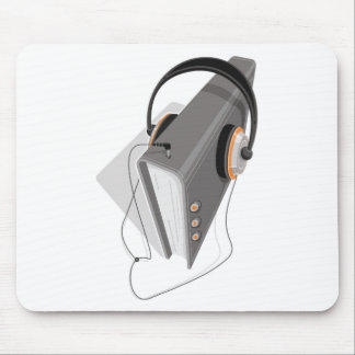 Tapis De Souris Concept d'Audiobook