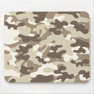 Tapis De Souris Conception Camo Brown