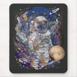Tapis De Souris Conception d'astronaute