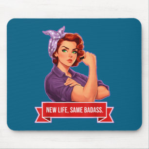 Tapis De Souris Conception d'autonomisation des femmes Life Same B