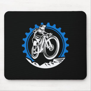 Tapis De Souris Conception de cadeau de cyclisme de VTT 