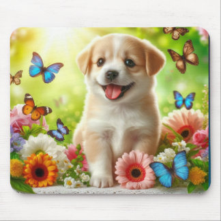 Tapis De Souris Conception de chiot