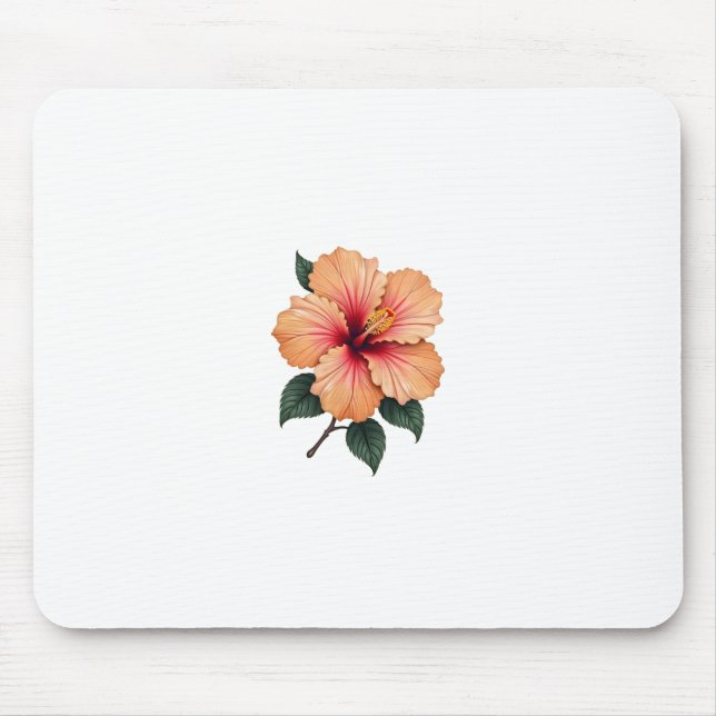 Tapis De Souris conception de fleurs (Devant)