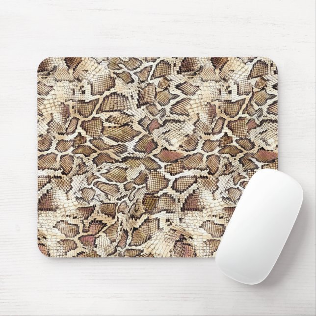 Tapis De Souris Conception de la peau de serpent (Avec souris)