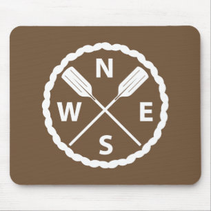 Tapis De Souris Conception de l'explorateur de pagaies - Mousepad