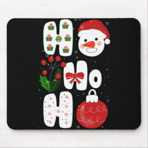 Tapis De Souris Conception de magie d'hiver Rétro Noël d'hiver Vec