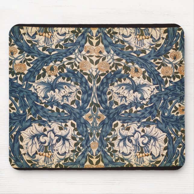 Tapis De Souris Conception de Marigold d'Africain, 1876 (Devant)