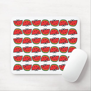 Tapis De Souris Conception de motif pastèque Été fruit coloré