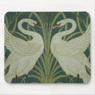 Tapis De Souris Conception de papier peint de "cygne, de