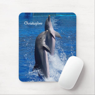 Tapis De Souris Conception de photographie de dauphin