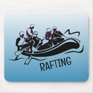 Tapis De Souris Conception de Rafting en eau blanche
