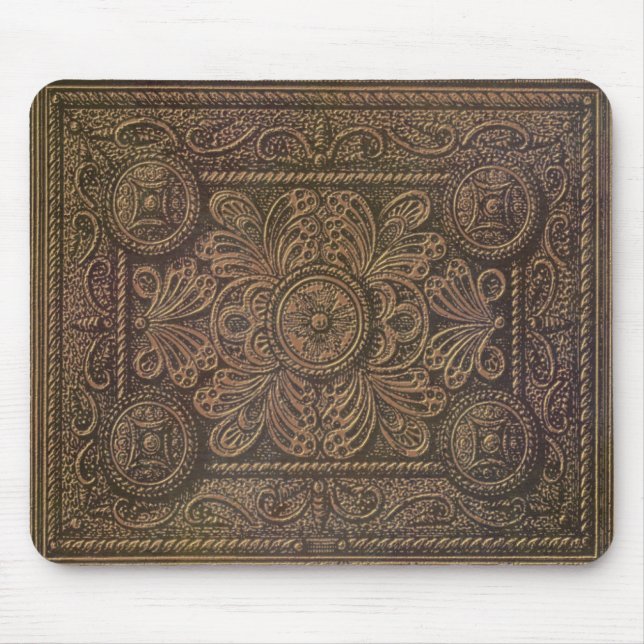 Tapis De Souris Conception décorative vintage (Devant)