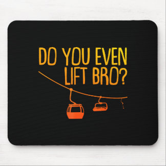 Tapis De Souris Conception drôle de ski snowboard pour hommes femm