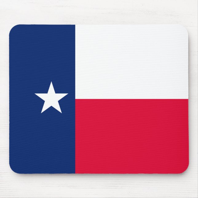 Tapis De Souris Conception du drapeau de l'État du Texas (Devant)