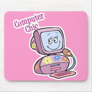 Tapis De Souris Conception Informatique Mignonne et Élégante