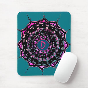 Tapis De Souris Conception initiale personnalisée du mandala
