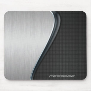 Tapis De Souris Conception métallique personnalisée 1 mousepties