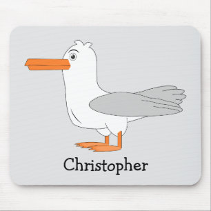 Tapis De Souris Conception Mouette