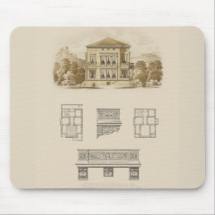Tapis De Souris Conception pour un domaine avec des plans